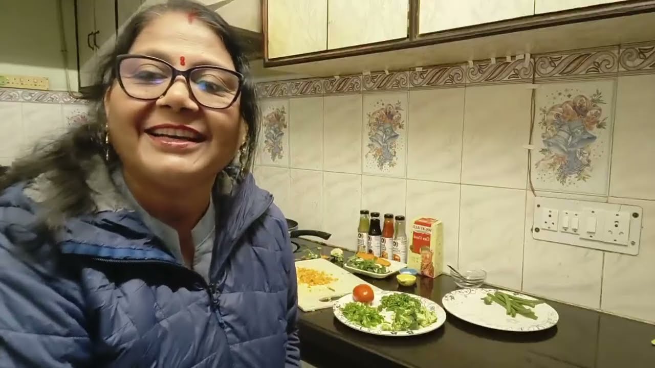 making veg soup live