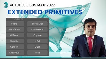 EXTENDED PRIMITIVES  in 3ds max