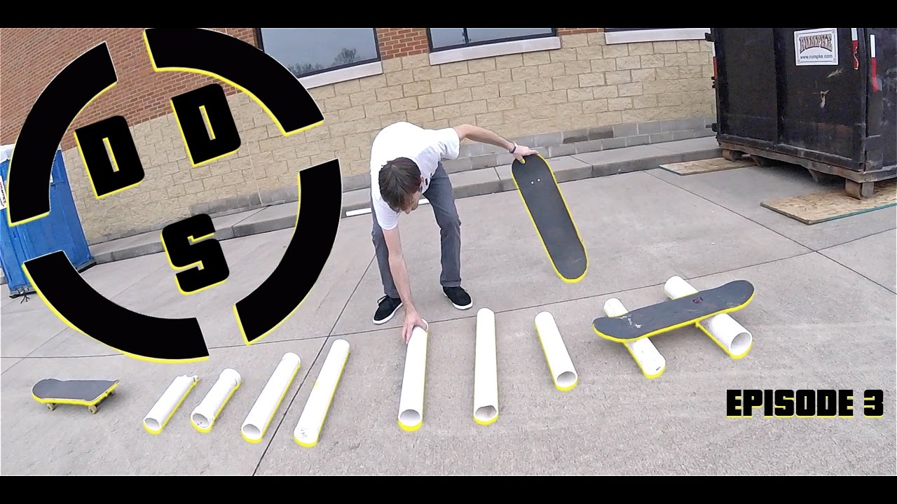 PVC PIPE SKATEBOARDING DDS EP. 3 YouTube
