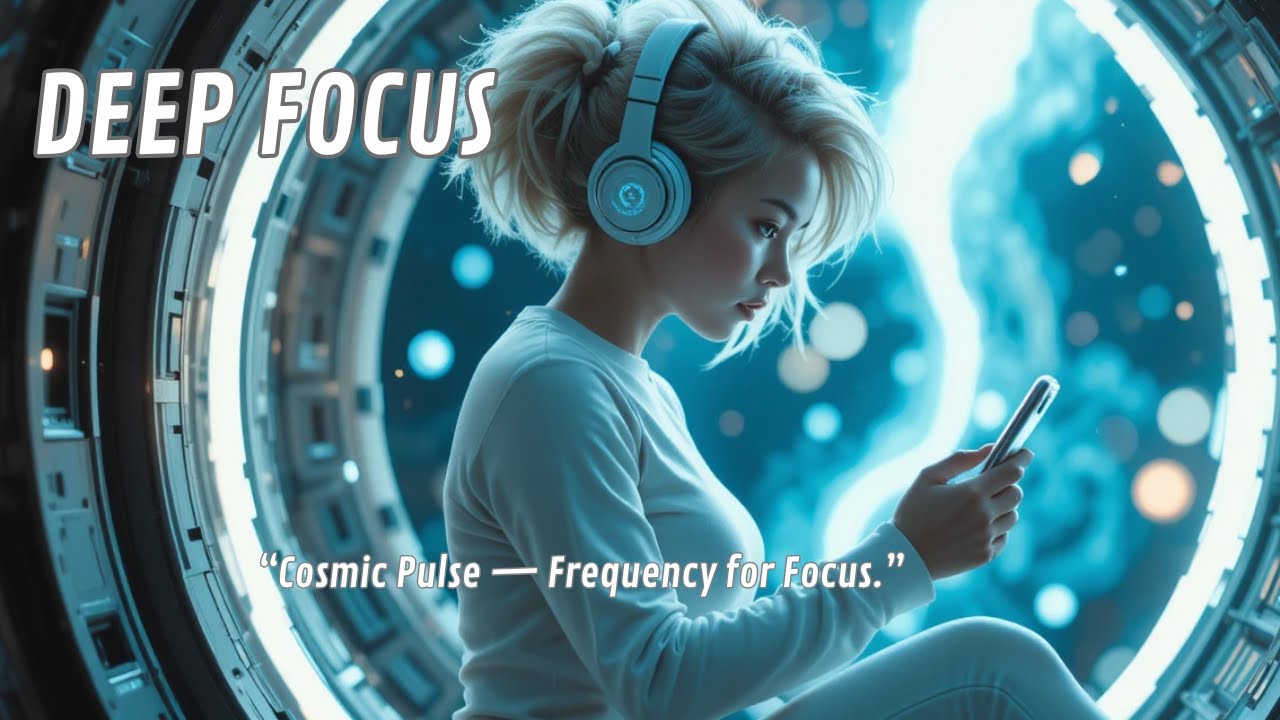 🎵Deep Chill Focus Zone | Concentration Beats for Coding & Study | Cosmic Pulse!🎵