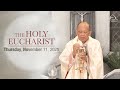 The Holy Eucharist – Thursday, November 11 | Archdiocese of Bombay