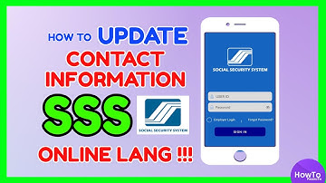 SSS Update Information: How can I change my SSS mobile number?