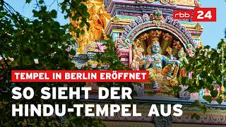 Einer der größten Hindu-Tempel Europas eröffnet in Berlin