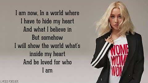 Thumbnail of Christina Aguilera - Reflection (Lyrics) From "Mulan"