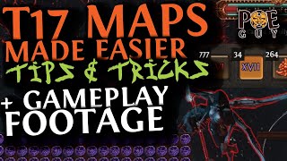 PoE 3.24 - T17 MAPS MADE EASIER // WARNINGS, TIPS & TRICKS for running your T17 MAPS smoother