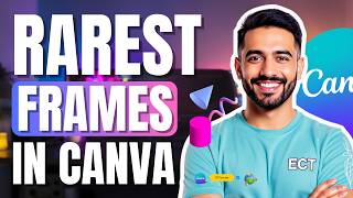 Canva Tutorial for Beginners | Different Kinds of Frames | Abstract Frames screenshot 2