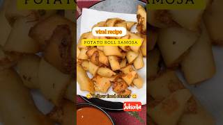 POTATO ROLL SAMOSA Snack SAMOA FINGERS yellowfoodcorner viralshortsfood