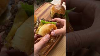 Brisket Trim Smashburgers