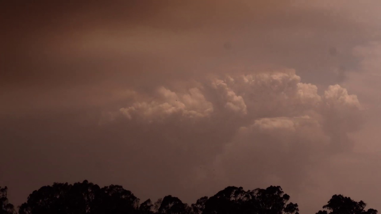 Massive Fire Storm - Timelapse - Australian Bush Fires 2019/20