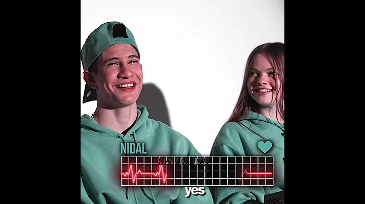 They kissed 💀 #nidal #salish #edit #shorts