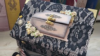Steps on how I made The Gothic Glam Journal