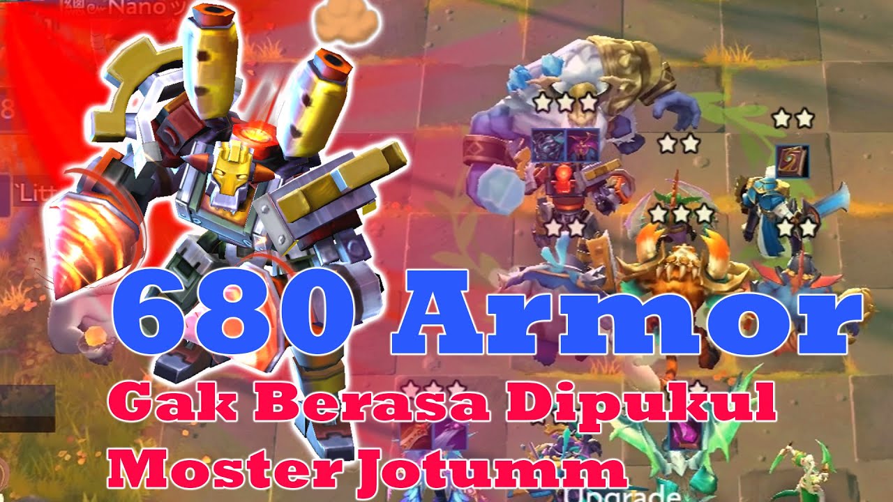 Chess Rush Indonesia - 6 Warrior 2 Mech Cyborg - Steel Fish 680 Armor