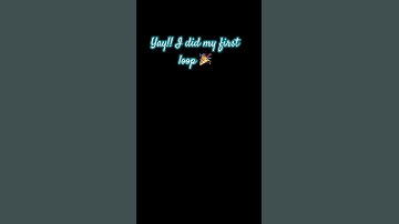 Yay!! I did my first loop 🎊 #youtubeshorts #viral #loop #tranding