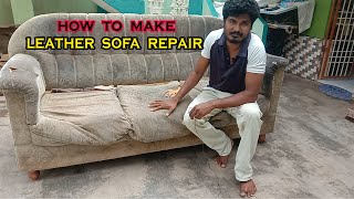how to make sofa leather sofa repair sofa making sofa set creating sofa making process  simple sofa