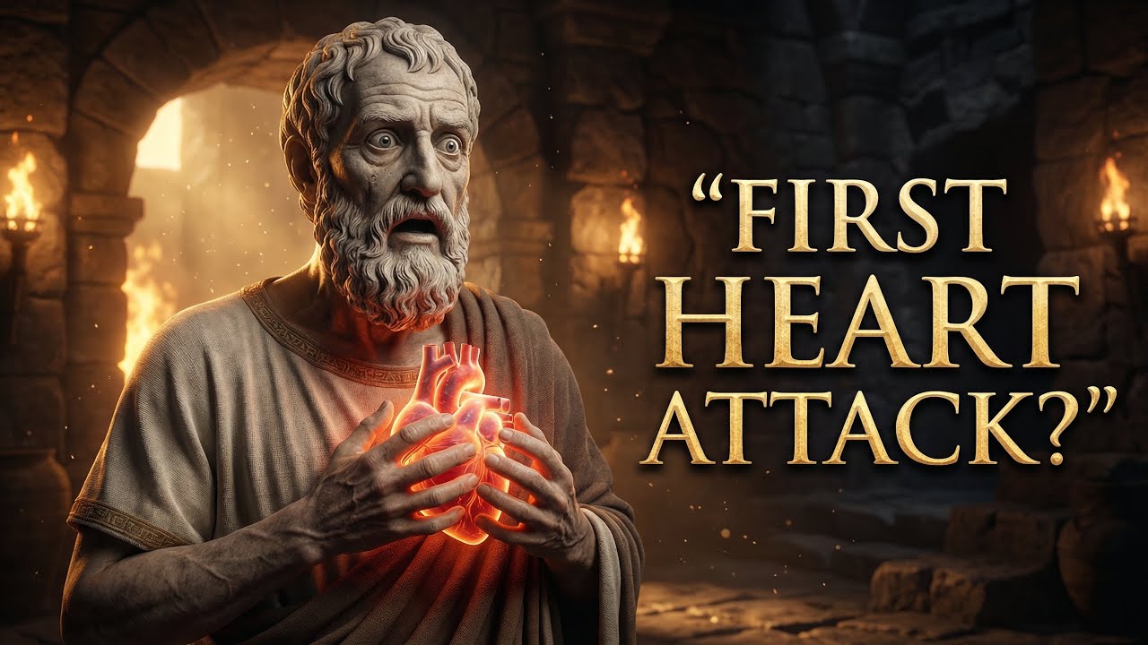 The First Heart Attack in History 😱 | Ancient Doctors & Sudden Death Explained (Hindi)
