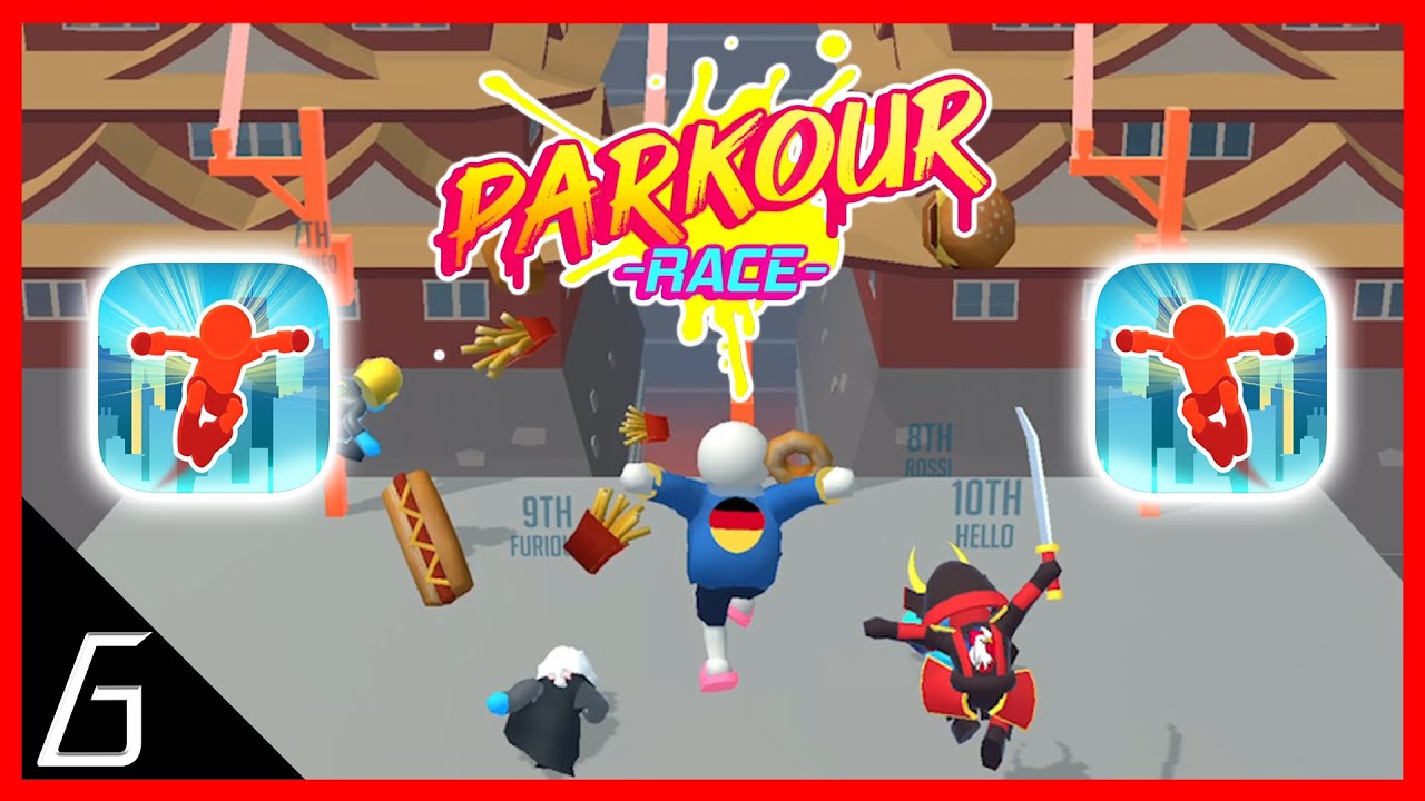 Parkour Race | Gameplay Part 11 | Level 201 - 220 + Daily Race - YouTube