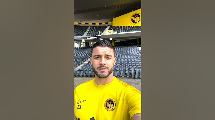 Aui i ds Wankdorf! 💛🖤