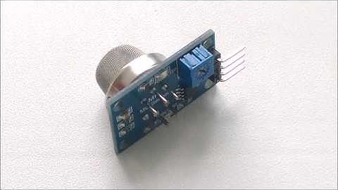 датчик газа MQ-2 срабатывание от различных газов