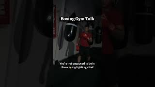 Boxing Gym Talk with the Boys #boxing