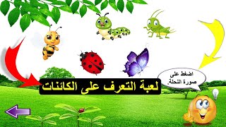 لعبة التعرف على الحيوانات_الحشرات_الخضر والفواكه بالبوربوينت فقط screenshot 4