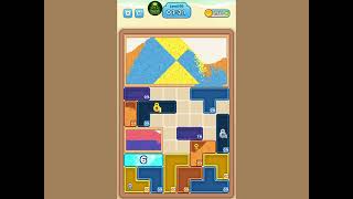 Sand Fill: Block Puzzle Level 95 Gameplay Solution 