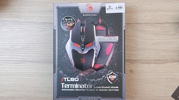 A4 Tech TL80 Terminator Bloody - UNBOXING - 4K