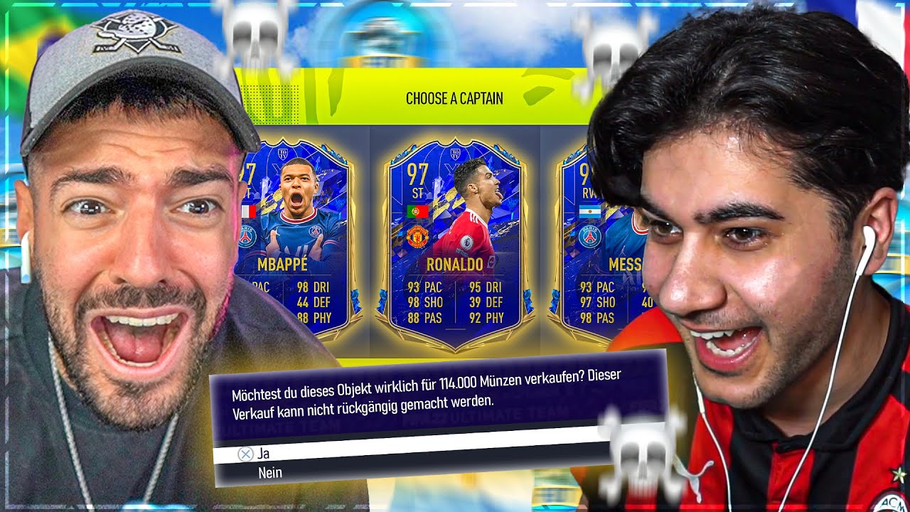 FIFA 22: TOTY FUT DRAFT entscheidet discard ☠️☠️ HamedLoco vs Wakez 🔥🔥