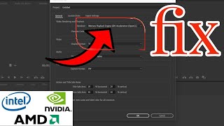 How to fix Premiere Pro not using GPU acceleration // How to enable GPU acceleration premiere pro