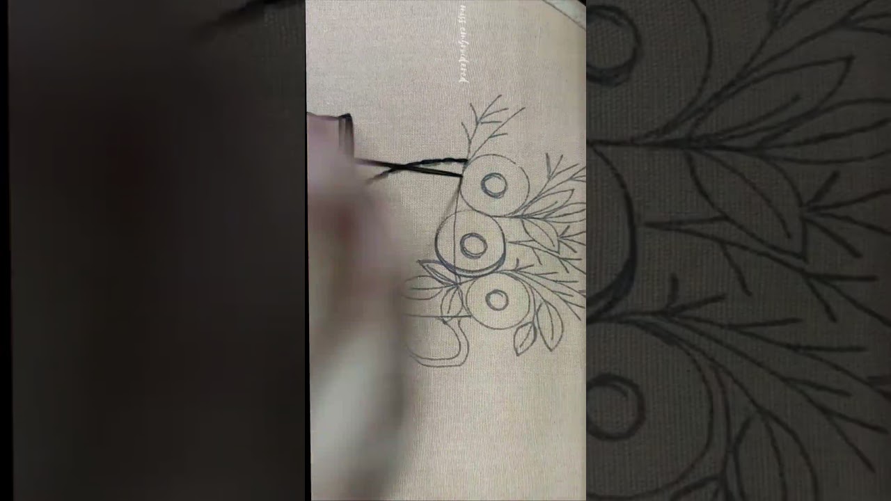 Vintage coffee and book embroidery tutorial for beginners - Miss Embroidered 