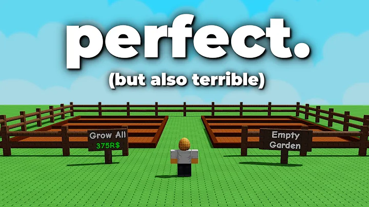 Grow a Garden is the final boss of roblox games.