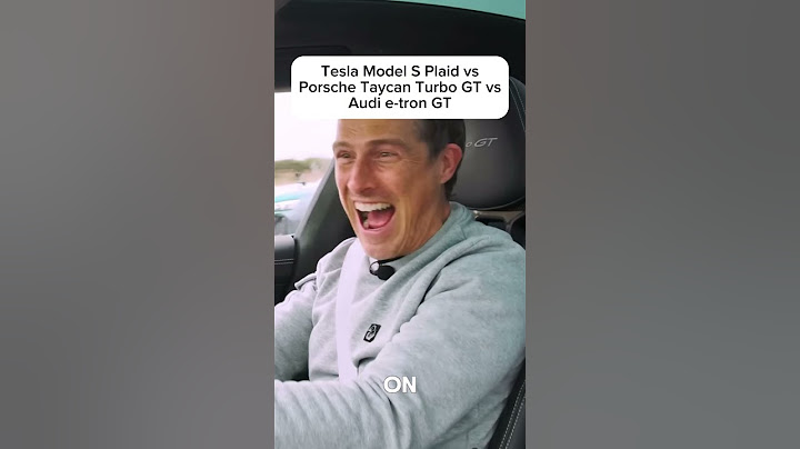 Tesla Model S Plaid vs Porsche Taycan Turbo GT vs Audi e-tron GT !