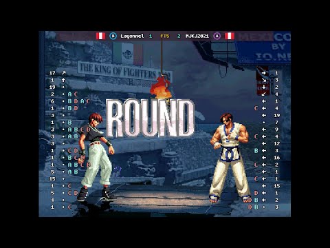 The King of Fighters 2002 - 🇵🇪 Layonnel(B) vs 🇵🇪 MJKJ2021(A) | Fightcade (2026-04-07 17:41 UTC)