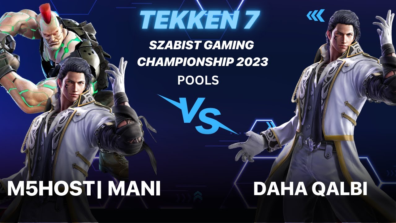 Tekken 7 Szabist Gaming Championship 2023 Pool Match. M5HOST MANI VS