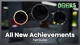 All 15 New Achievements - Access Granted Update (Roblox DOORS)