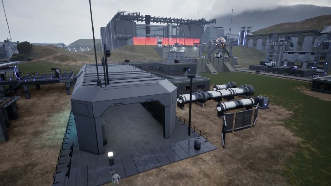 Sci-Fi Battle Royale Island Pack (UE Marketplace)