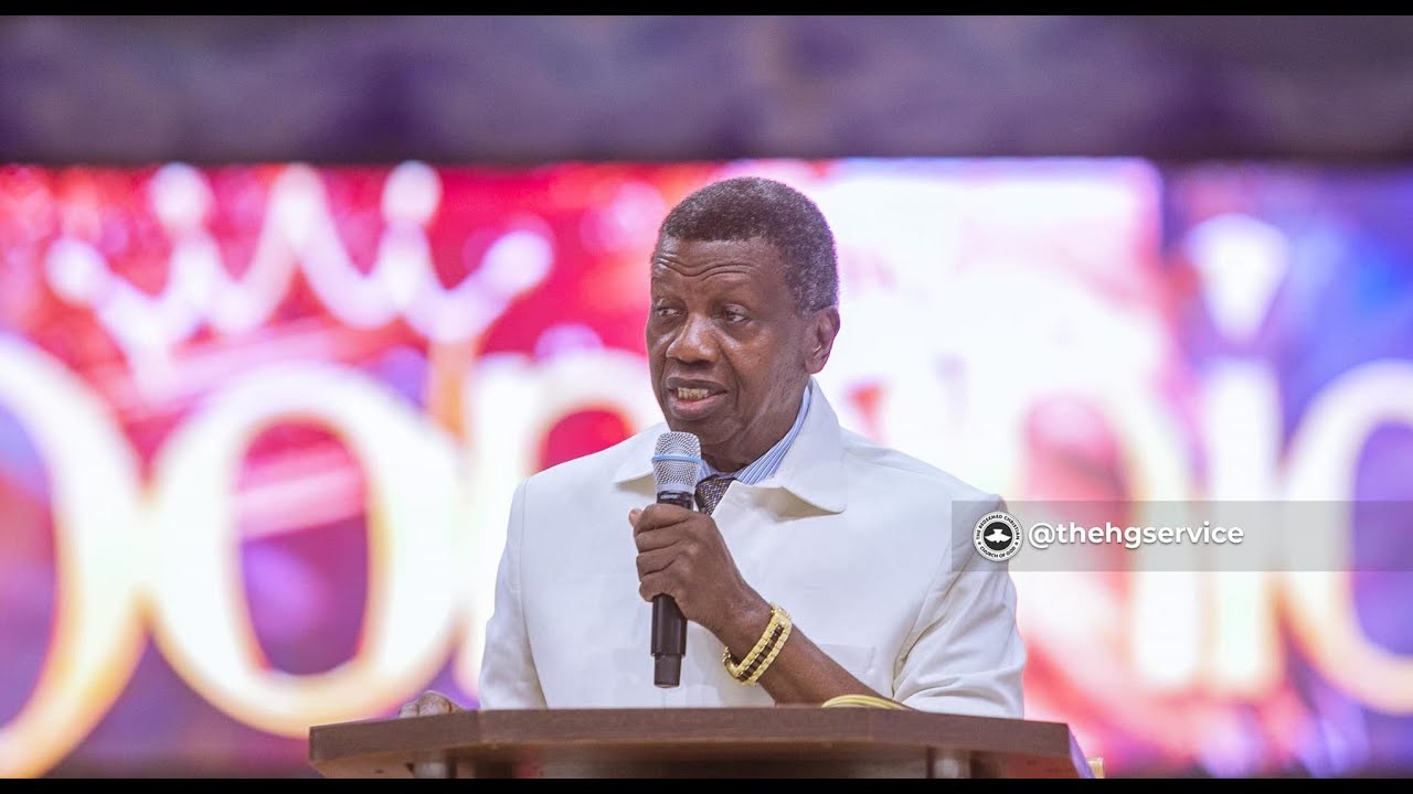 PASTOR E.A ADEBOYE SERMON | NOVEMBER 2024 HOLY COMMUNION SERVICE ...