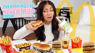 Trying Everything I’ve NEVER TRIED from McDonald’s