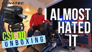 Unboxing Fanatec CSL DD Wheel Base & McLaren Wheel | Drivehub Xbox - PS4 - TH8A Shifter