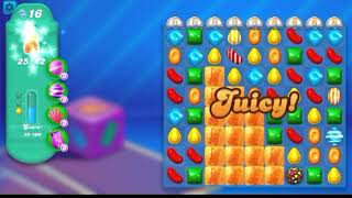 Candy Crush Level 32:Level 32: Sweet SurpriseObjective: Clear 45 double jelly squares screenshot 4