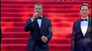 Il Divo Hoy Tengo Ganas De Ti  Spanish Fashion Awards National Library staircase Madrid 17-7-2025