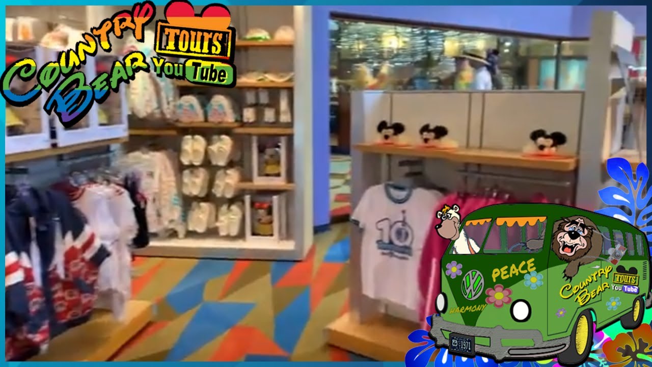 Bay View Gifts Gift Shop At Disney's Contemporary Resort Walt Disney