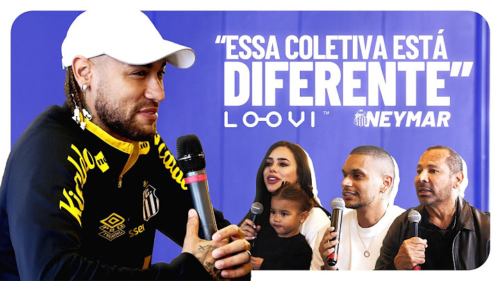 A COLETIVA SURPRESA DE NEYMAR JR