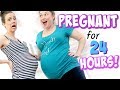 24 Hours Being Pregnant w/ My Sister Colleen!