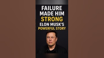 Failure Made Him Strong | Elon Musk’s Powerful Story #spacex #starship #shorts