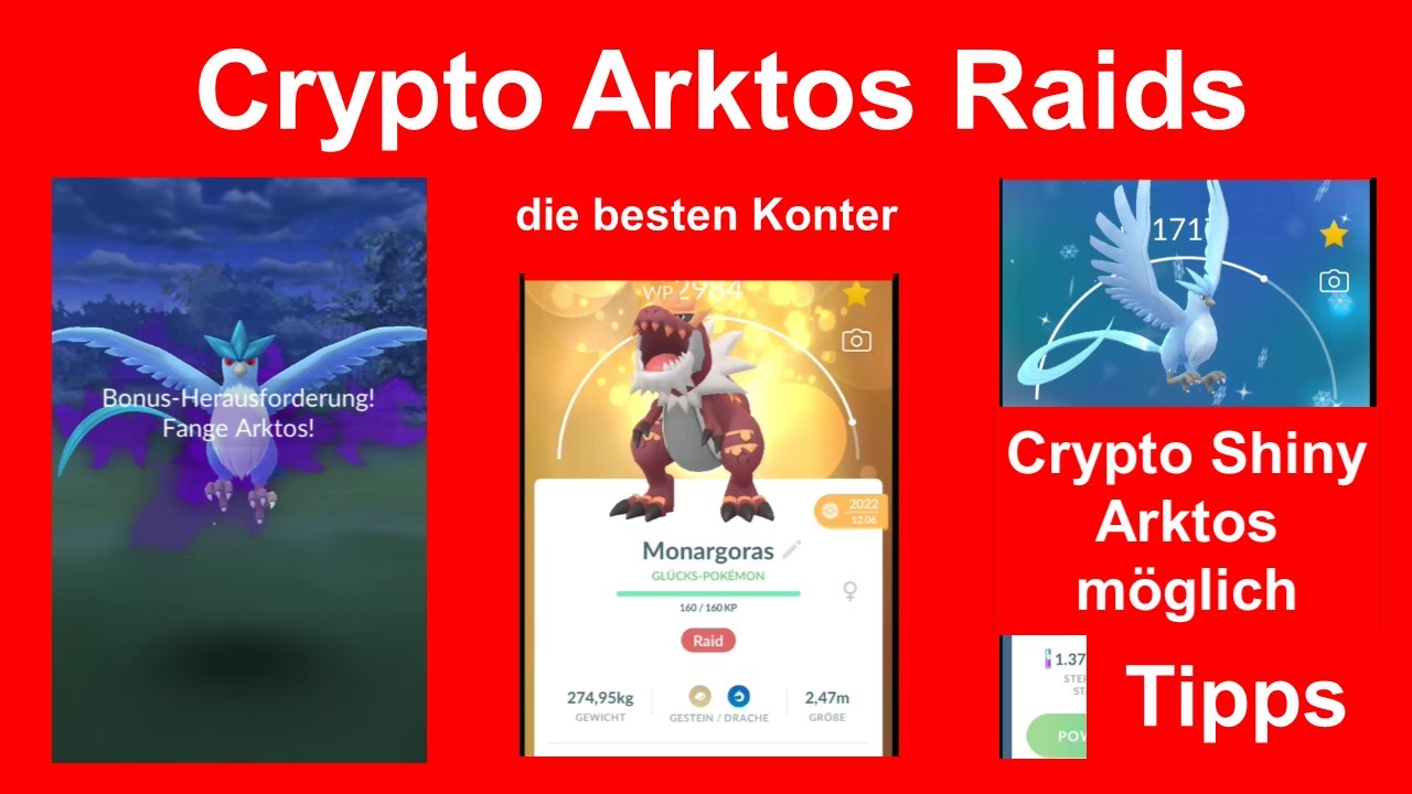 Crypto Arktos in 5er crypto Raids besiegen, die besten Konter und Tipps -  Pokemon GO Deutsch 429
