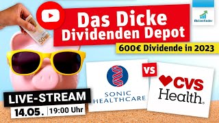 Dicke Dividenden 2023 - CVS Health vs Sonic Healthcare aus Australien