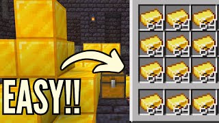 4 Ways To Find A LOT OF GOLD In Minecraft 1.20