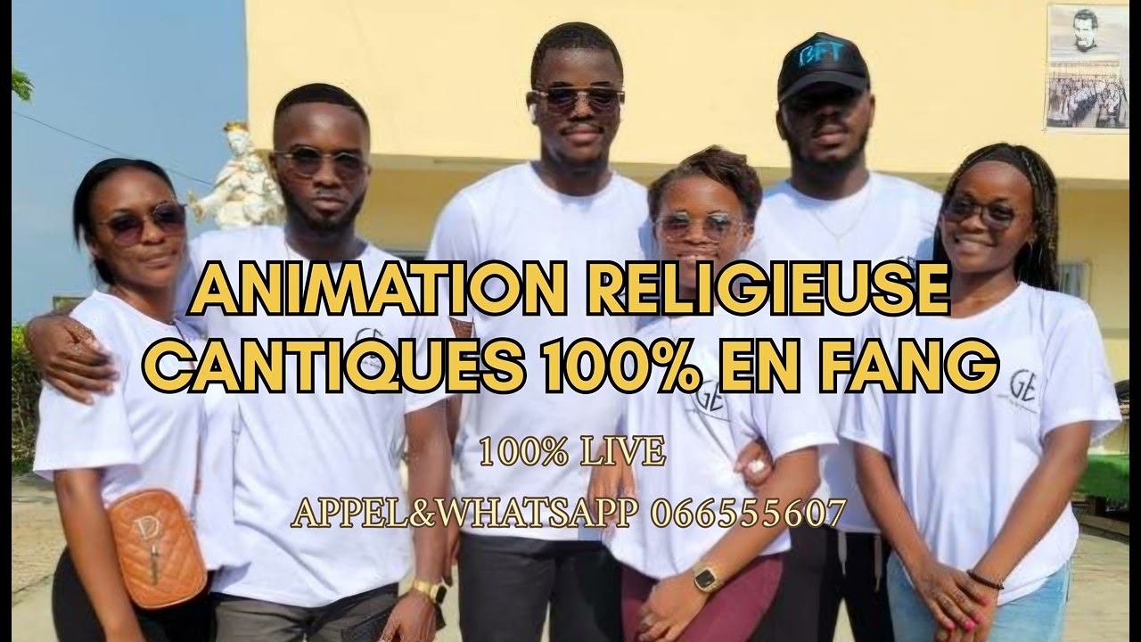45 Minutes d'Animation de Cantiques Religieux en Langue Fang du Gabon