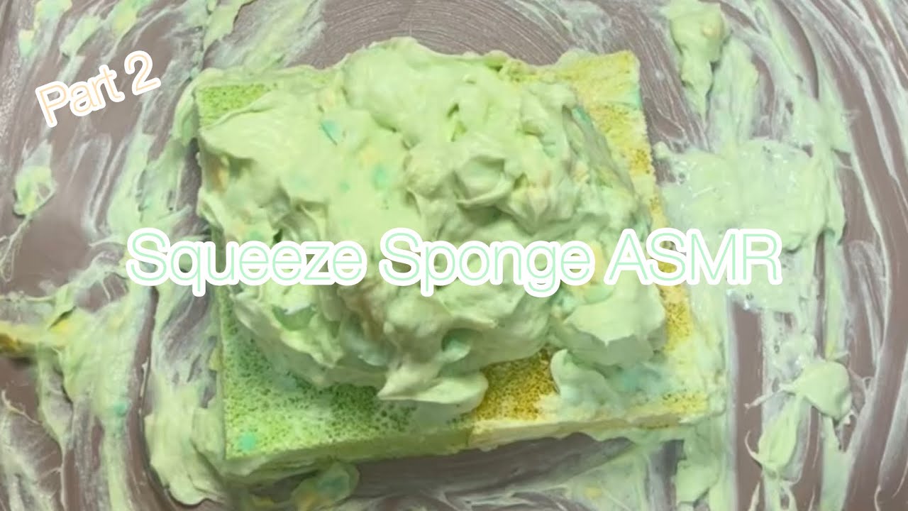 Soak Soap ASMR (Squeeze Sponge) Part 2