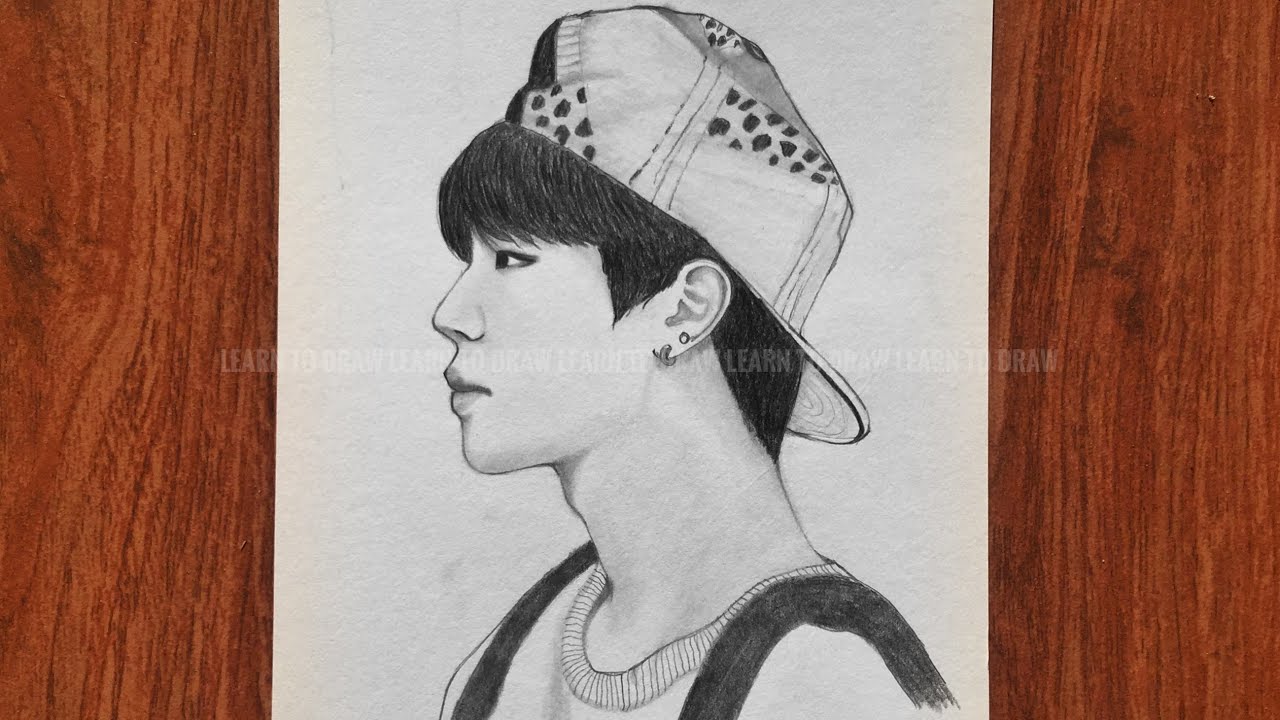 Featured image of post Simple Jimin Pencil Drawing
